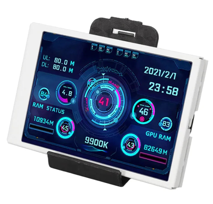 Compact Hardware Data Display